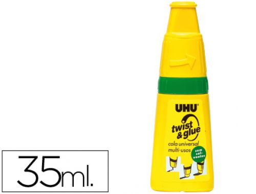 Cola uhu twist & glue sem solventes 35 ml , Uhu , 38131 , 4026700439953